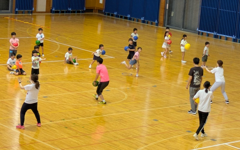 小学生！かけっこ＆ドッジボール教室
