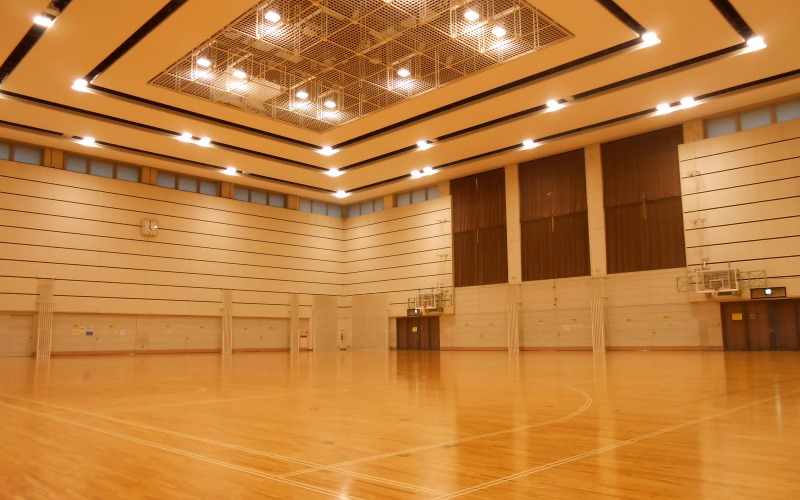 長田体育館アリーナ