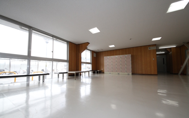 蒲原体育館内観2