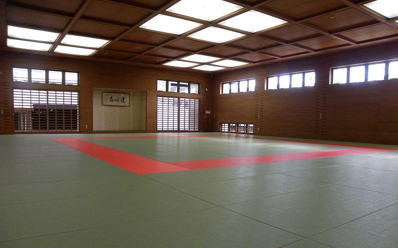 南部体育館柔道場